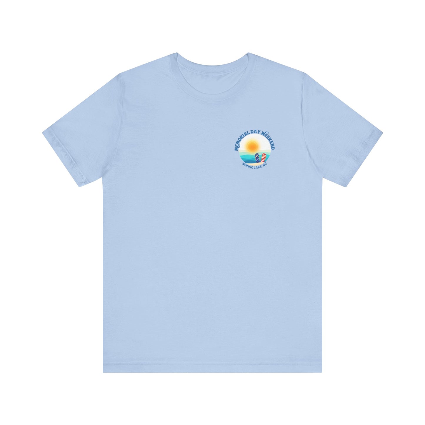 Spring Lake Memorial Day Weekend Drinkers and Enablers Unisex Jersey Short Sleeve Tee