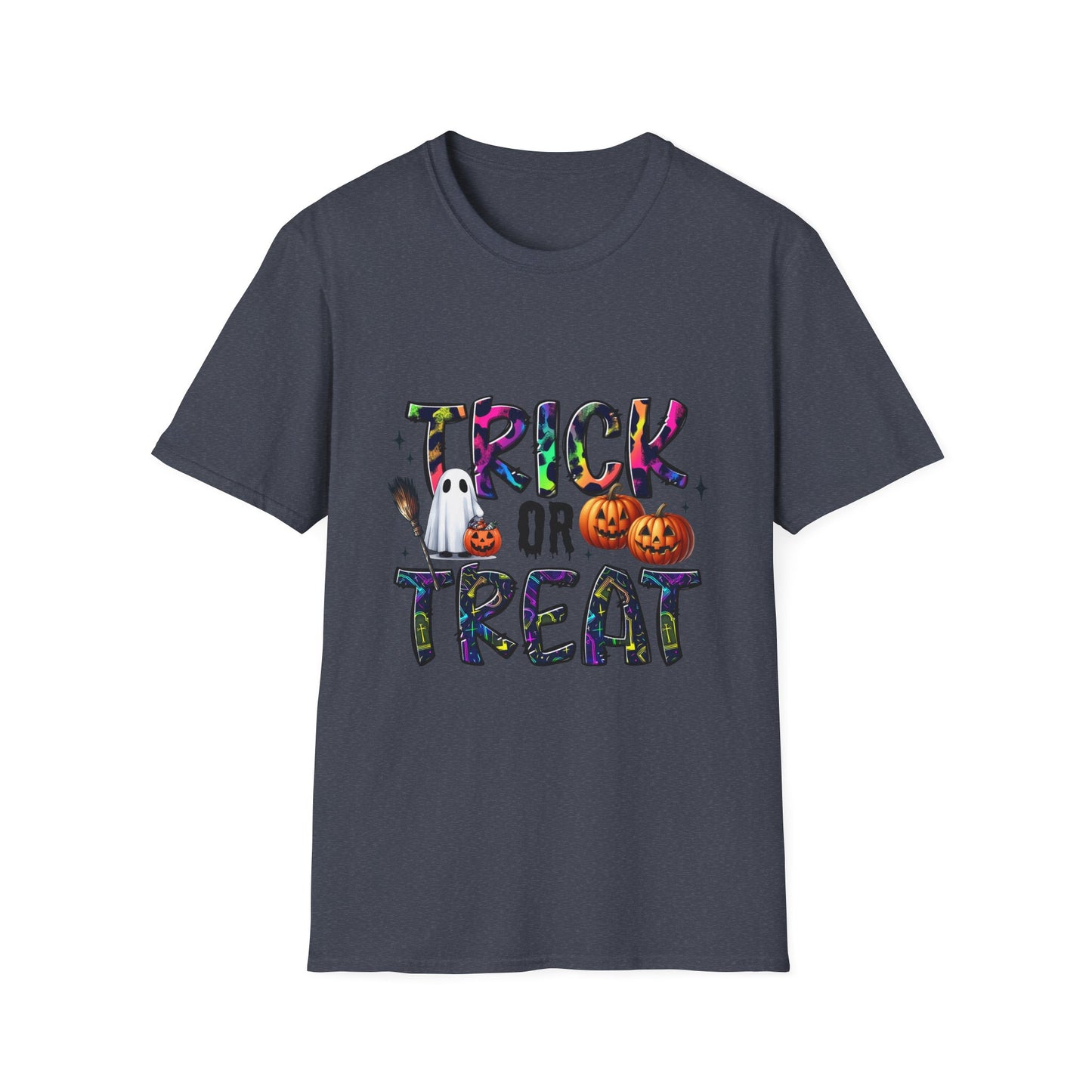 Halloween 'Trick or Treat' Unisex Softstyle T-Shirt