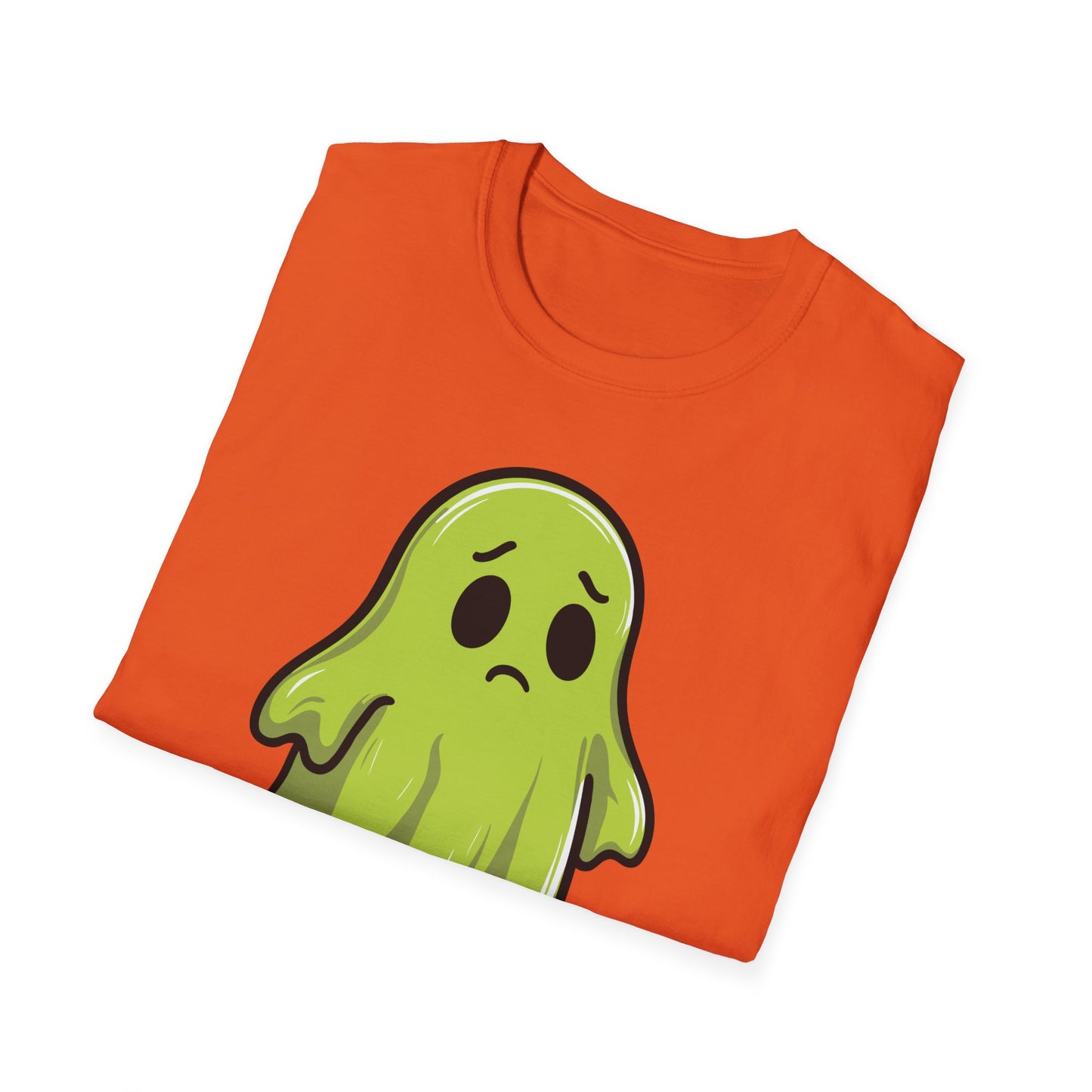 Cute Ghost 'Boo-ger' Unisex Softstyle T-Shirt - Perfect for Halloween Fun!
