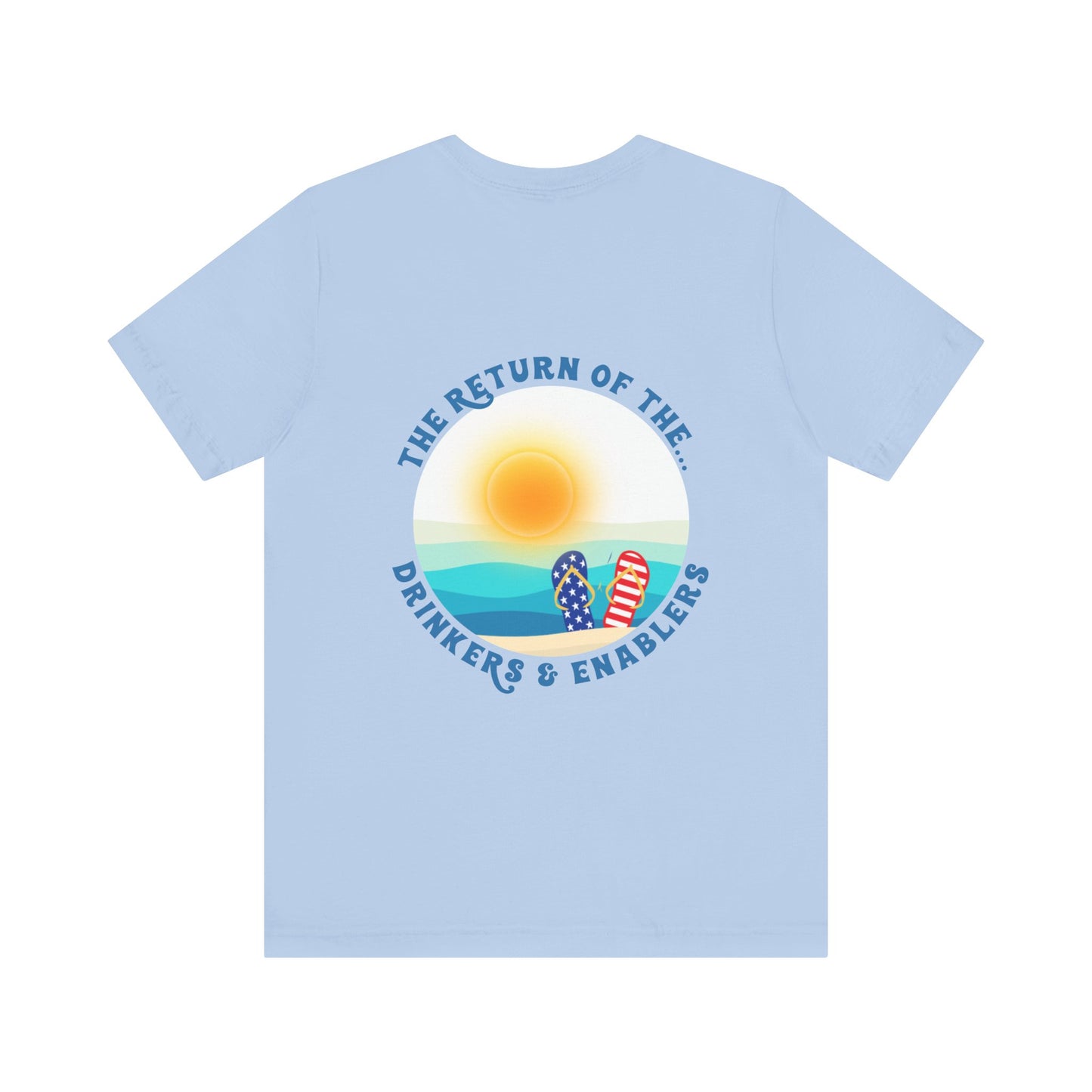 Spring Lake Memorial Day Weekend Drinkers and Enablers Unisex Jersey Short Sleeve Tee