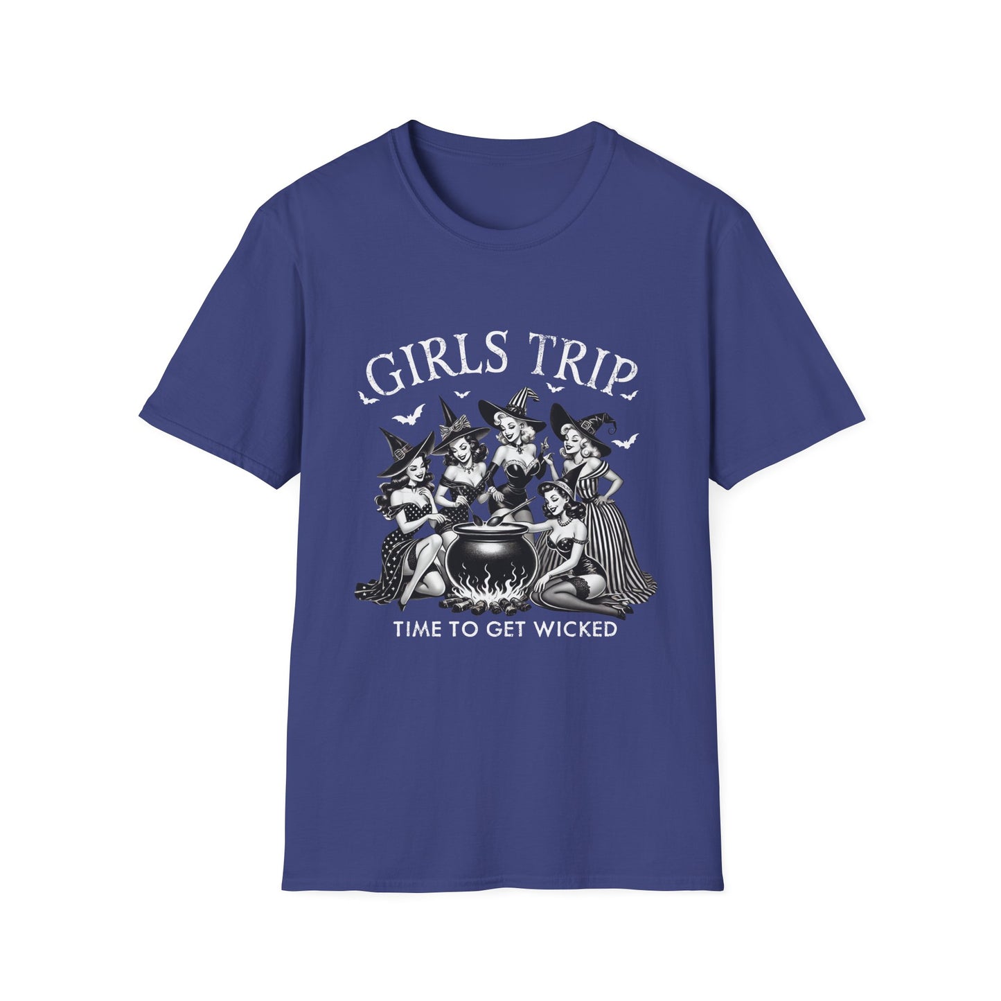Girls Trip Wicked T-Shirt | Unisex Softstyle Tee for Halloween Celebrations