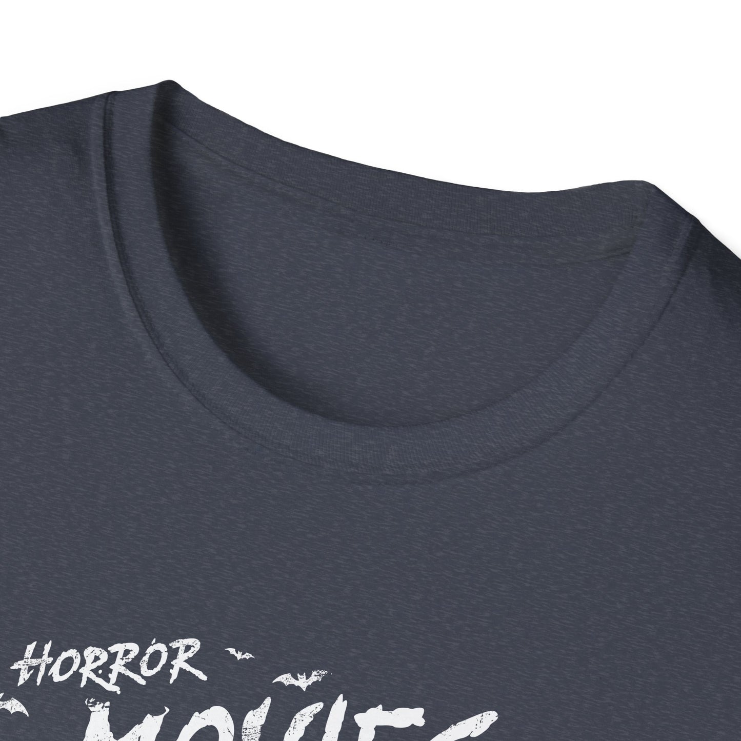 Horror Movies and Chill Unisex Softstyle T-Shirt -Movie Lover or Great Halloween Shirt