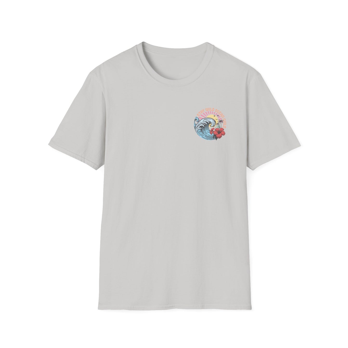 Salty but Sweet Flamingo Stay Unisex Softstyle T-Shirt