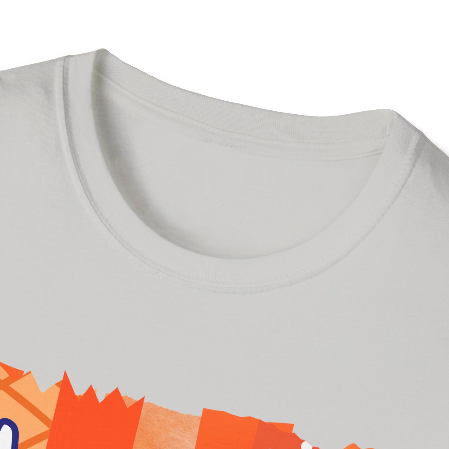Monroe Patch Orange Unisex Softstyle T-Shirt