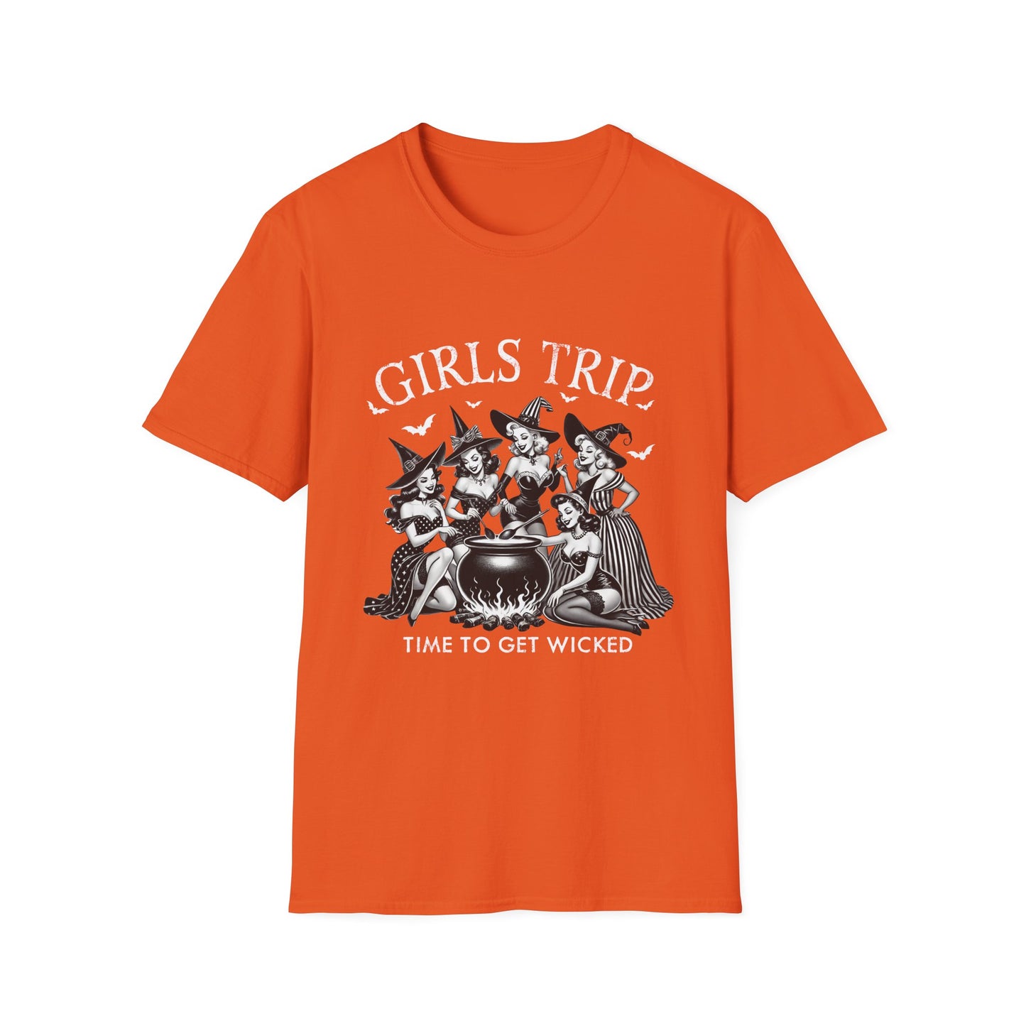 Girls Trip Wicked T-Shirt | Unisex Softstyle Tee for Halloween Celebrations