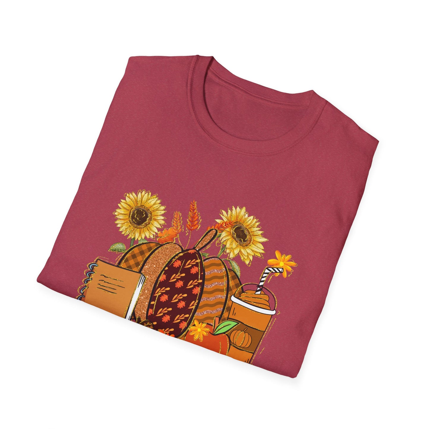 #Teacherlife Fall Unisex Softstyle T-Shirt - Perfect Gift for Teachers, Back to School, and Appreciation Events