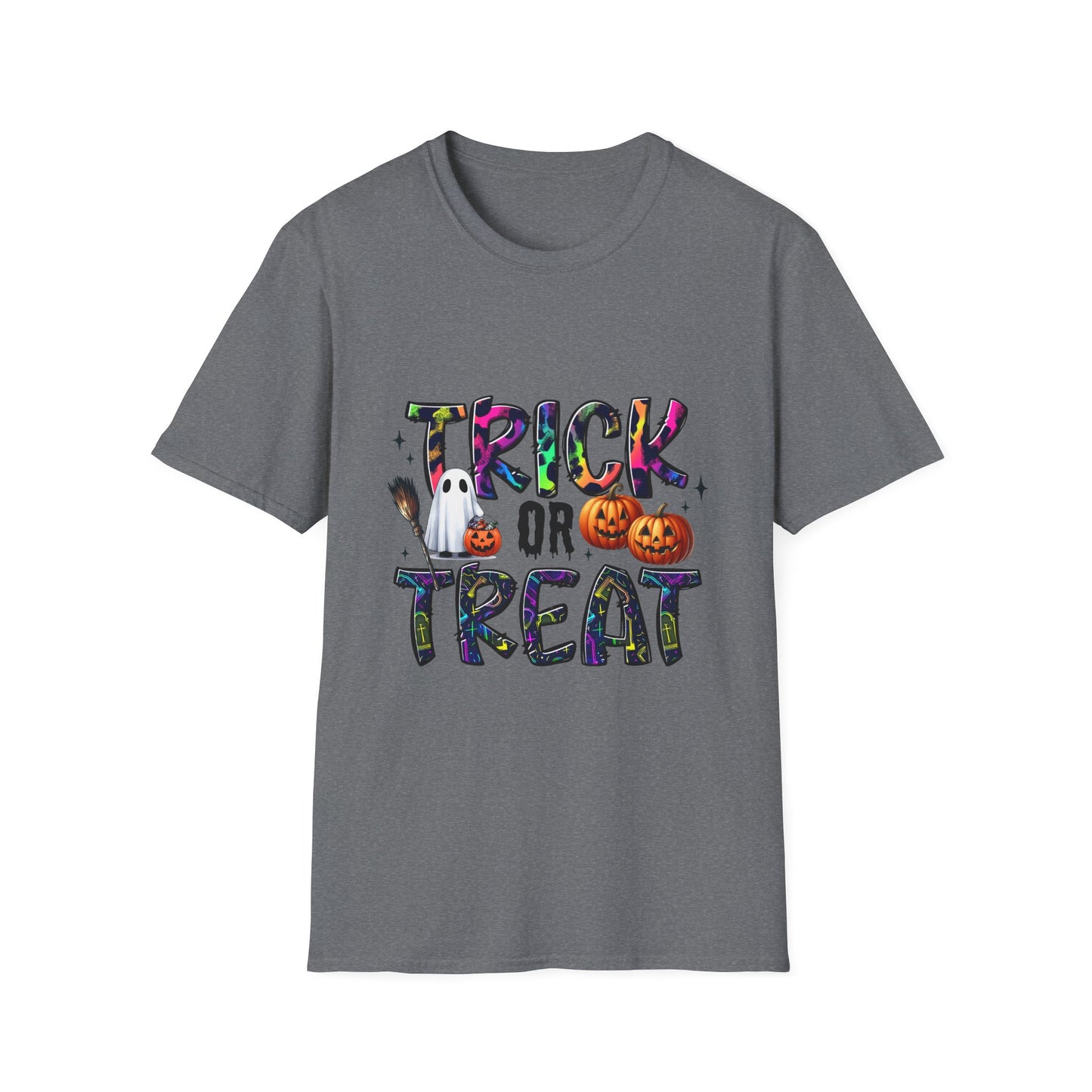Halloween 'Trick or Treat' Unisex Softstyle T-Shirt