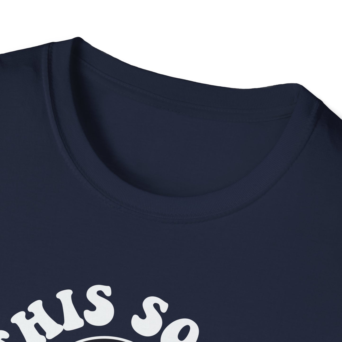 Cool Ghost Sipping Coffee Halloween "Boo Sheet" Unisex Softstyle T-Shirt