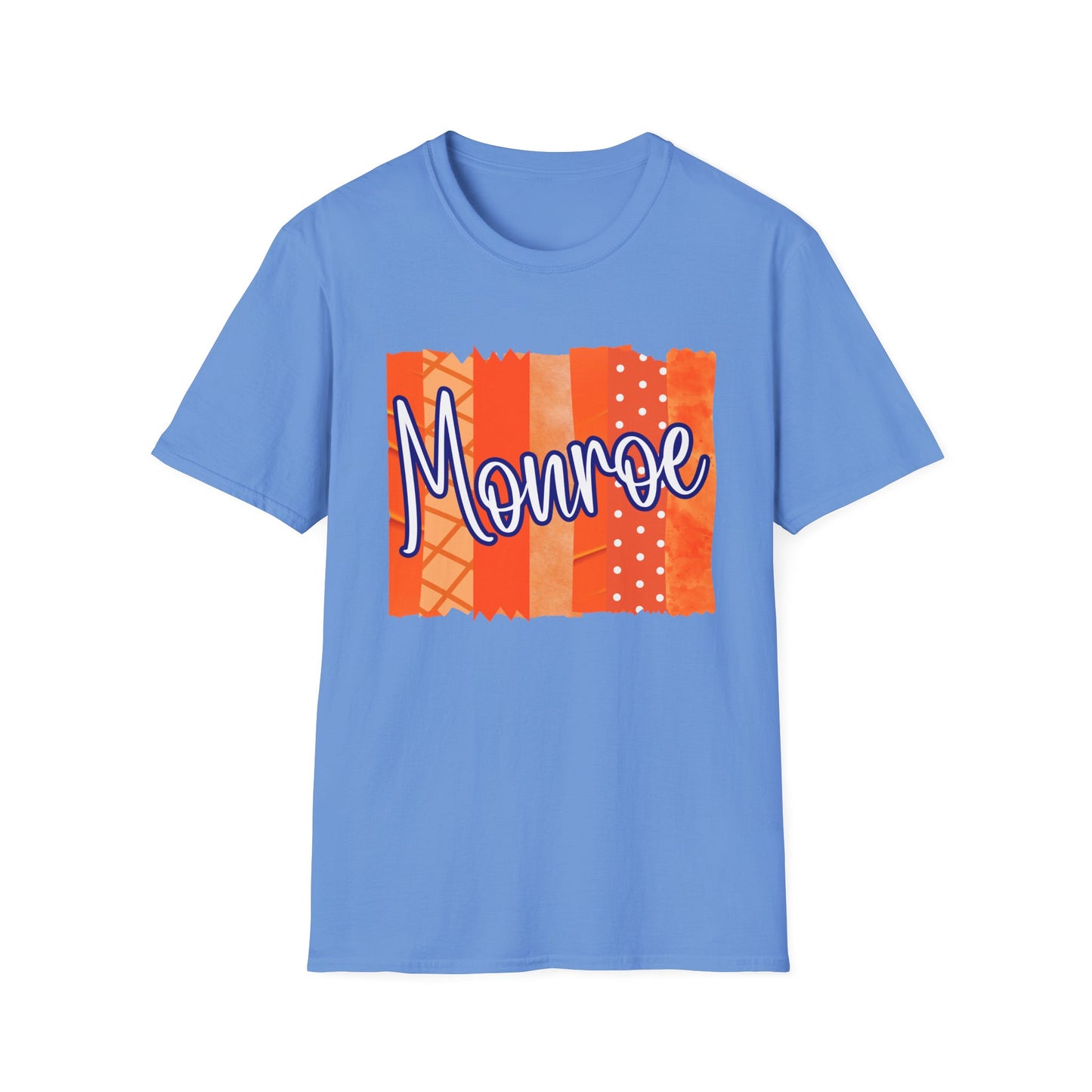 Monroe Patch Orange Unisex Softstyle T-Shirt