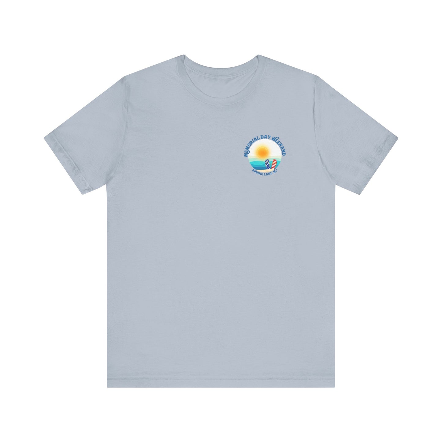 Spring Lake Memorial Day Weekend Drinkers and Enablers Unisex Jersey Short Sleeve Tee