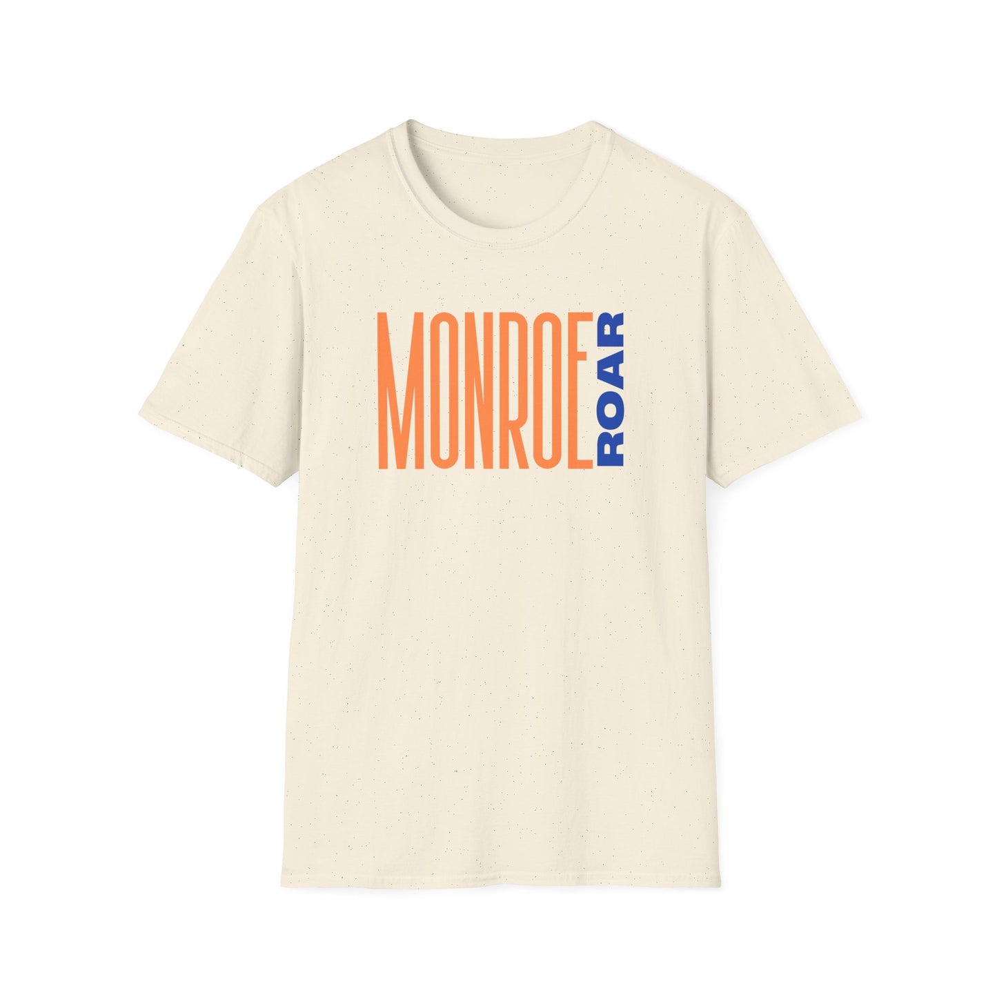 Monroe (Orange) Roar (Royal) Unisex Softstyle T-Shirt