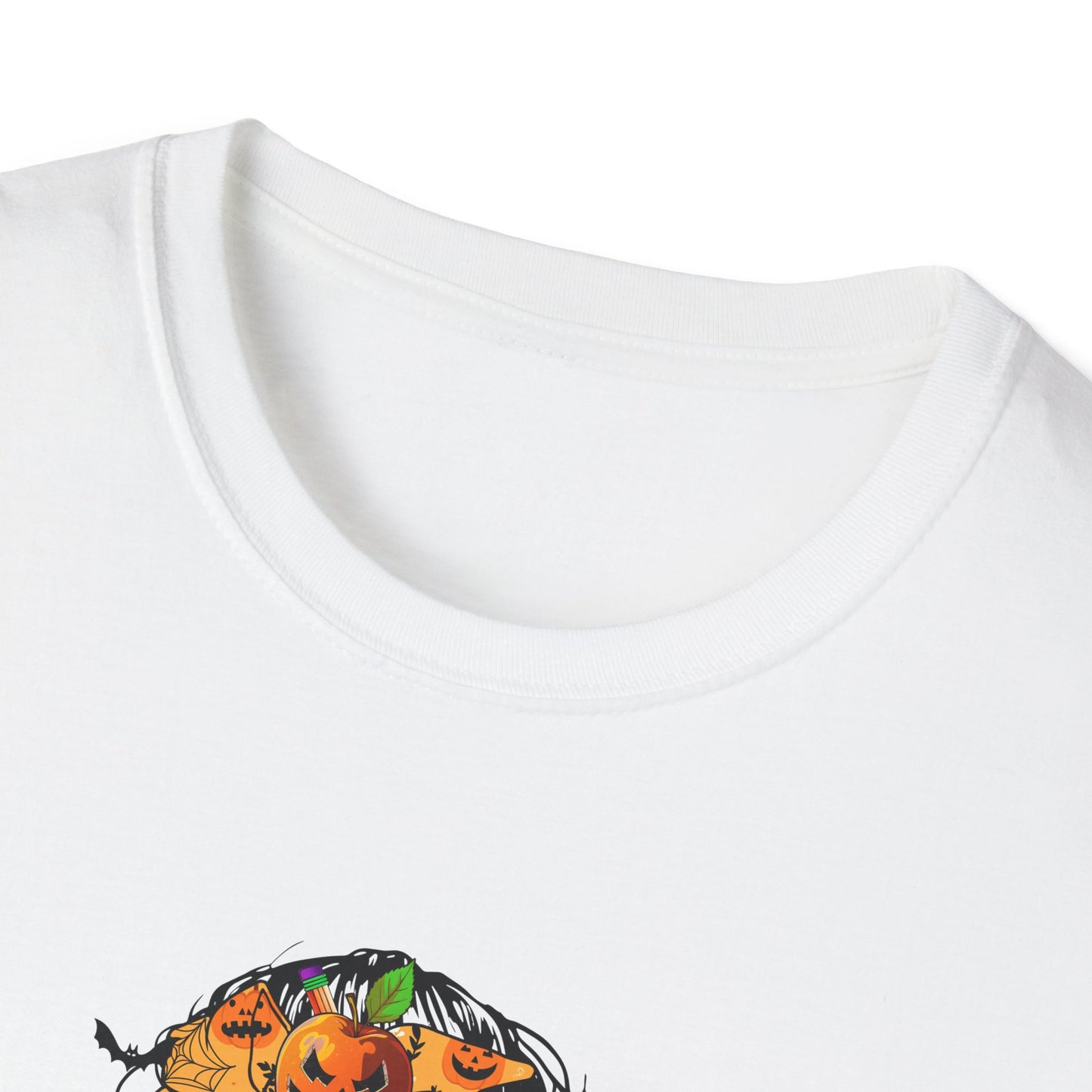 Fall/Halloween Teacher Inspirational Unisex Softstyle T-Shirt