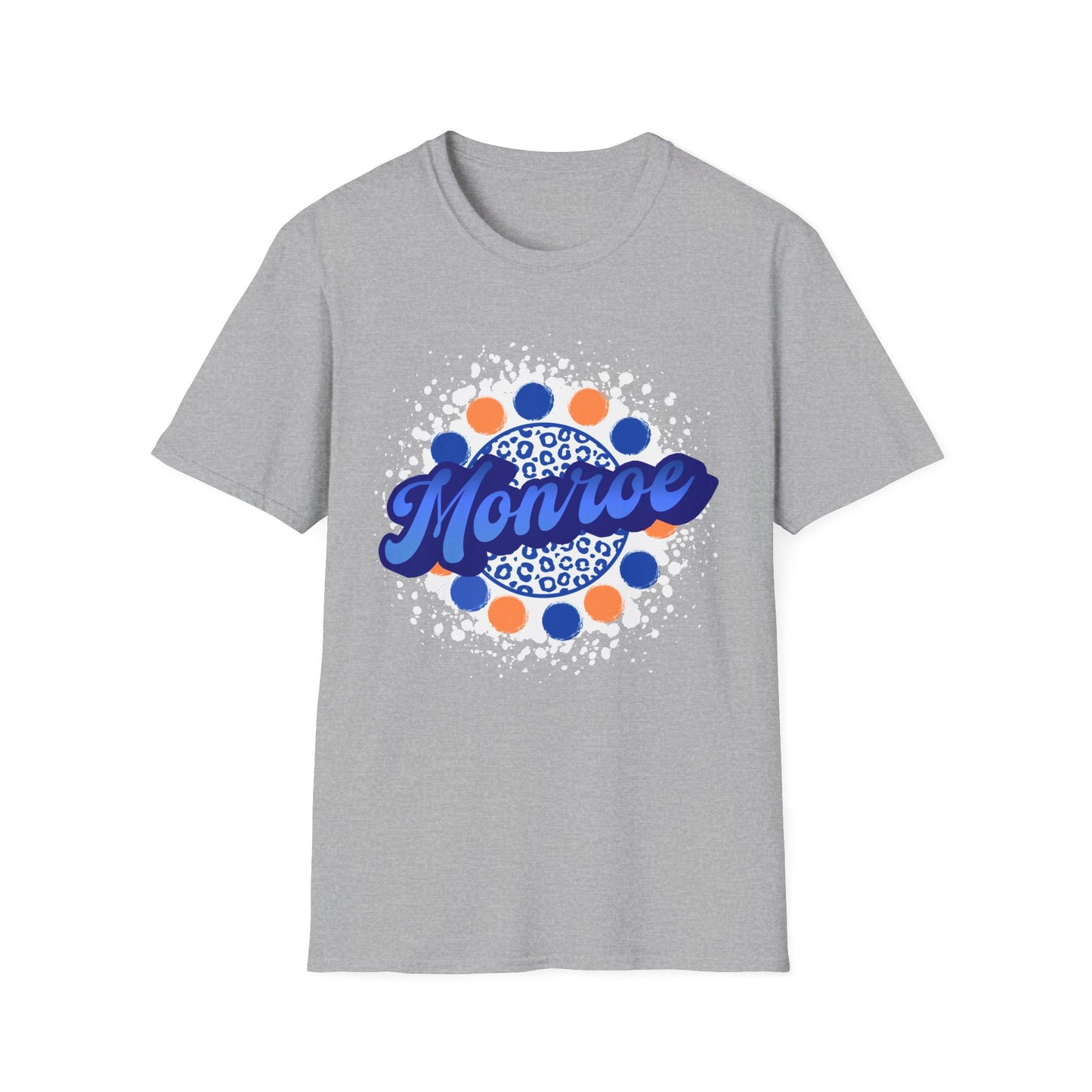 Trendy Monroe Paint Unisex Softstyle T-Shirt | Casual Everyday Wear
