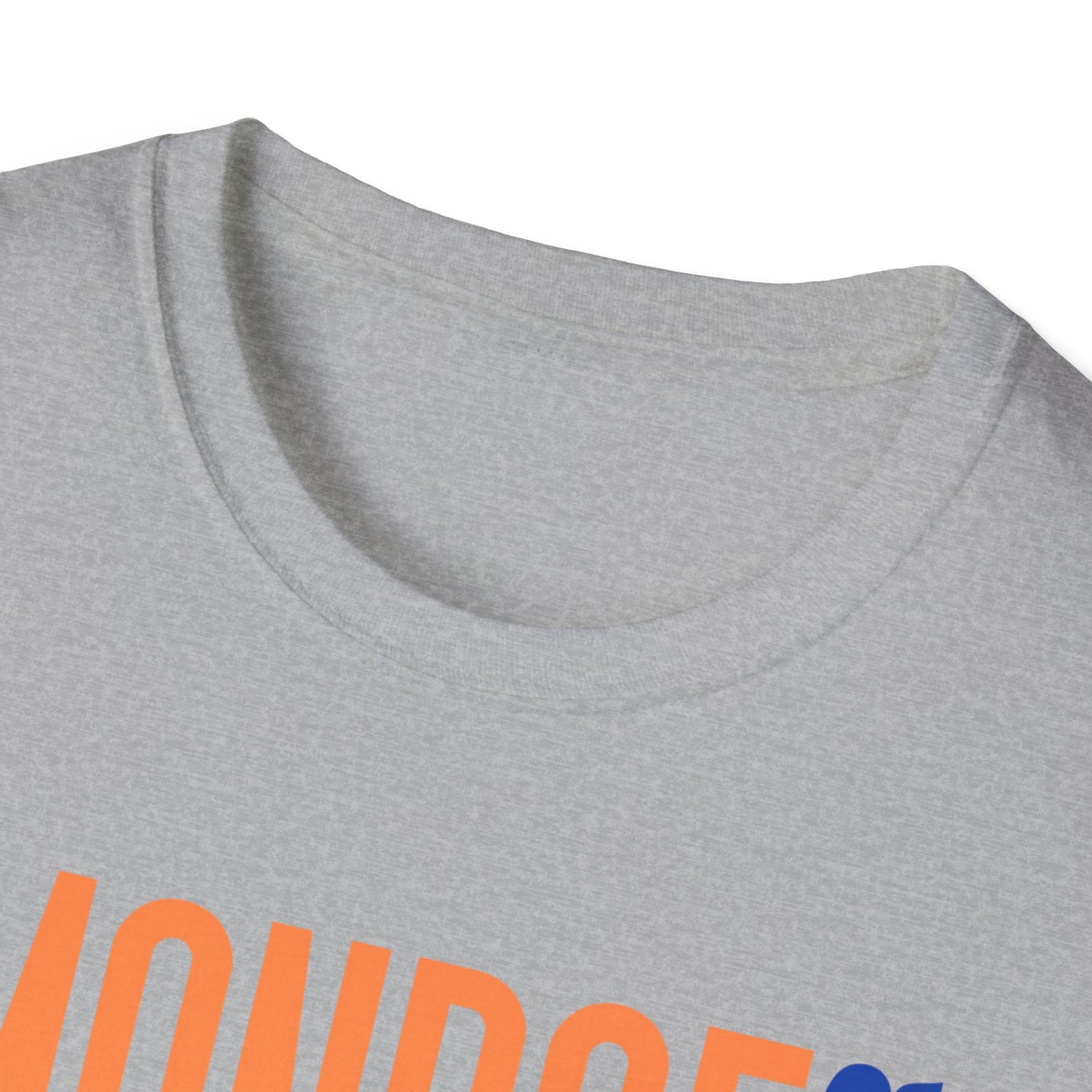 Monroe (Orange) Roar (Royal) Unisex Softstyle T-Shirt