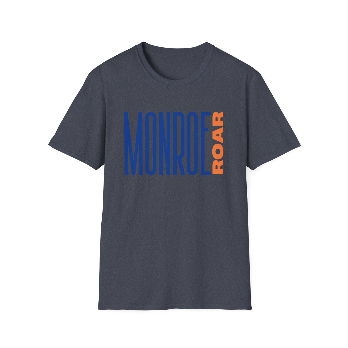 Monroe (Blue) Roar (Orange) Unisex T-Shirt