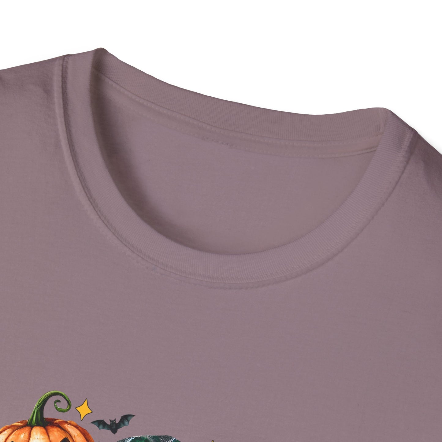Halloween Cow Halloween Y'all Unisex Softstyle T-Shirt - Cute & Cozy for Fall Celebrations