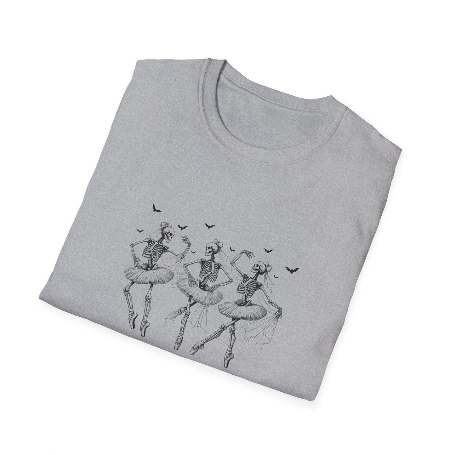 Ballet Dancer Unisex Softstyle Halloween T-Shirt - Artistic Dance Graphic Tee