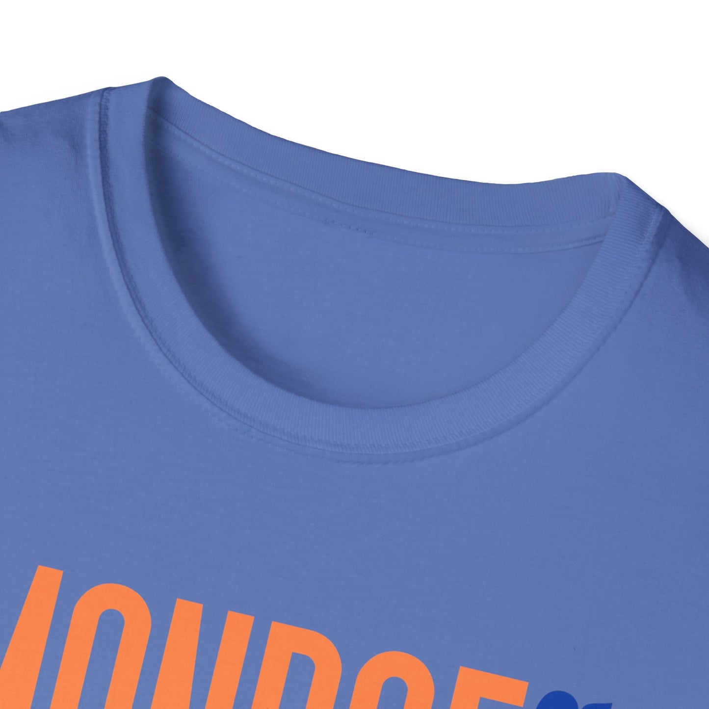 Monroe (Orange) Roar (Royal) Unisex Softstyle T-Shirt