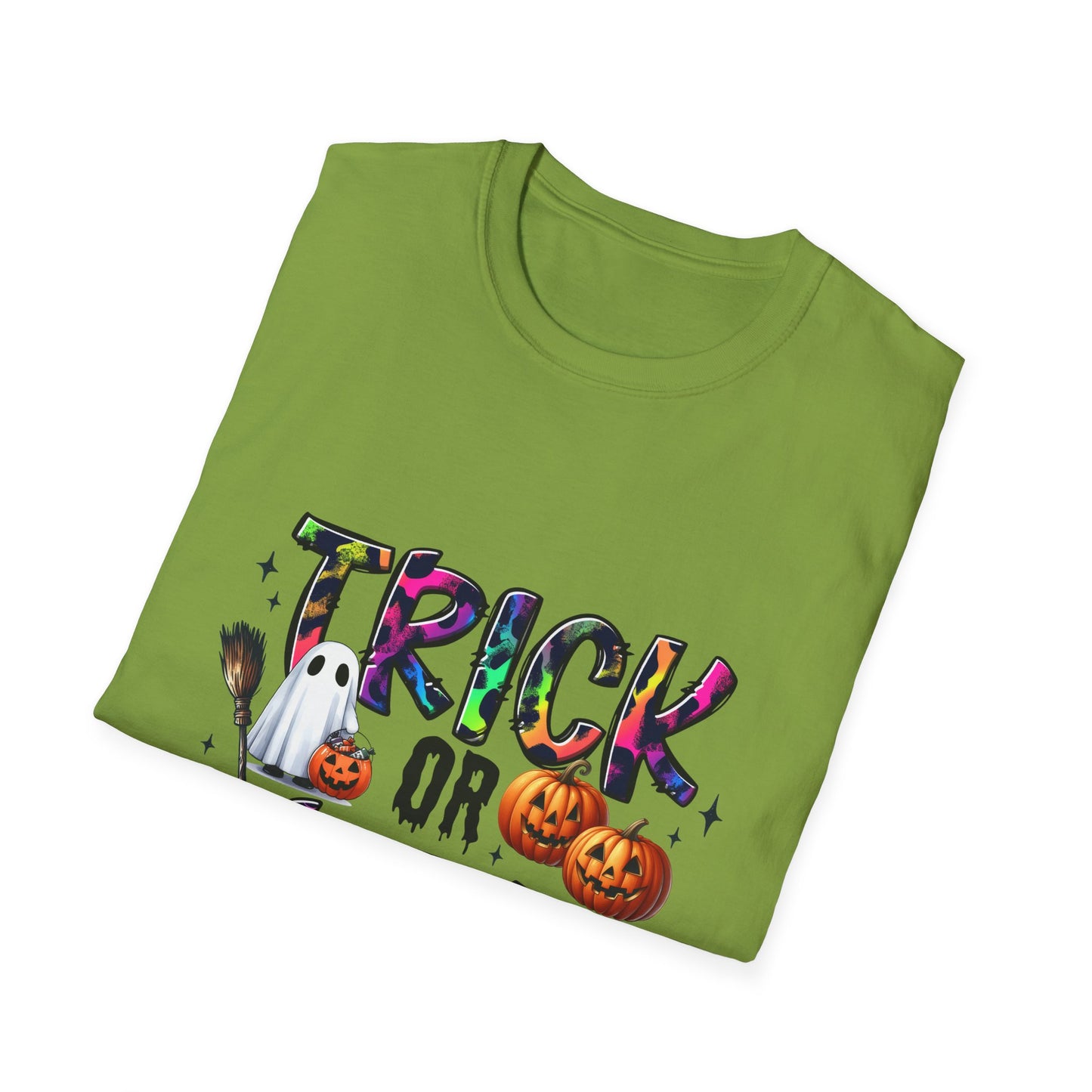 Halloween 'Trick or Treat' Unisex Softstyle T-Shirt
