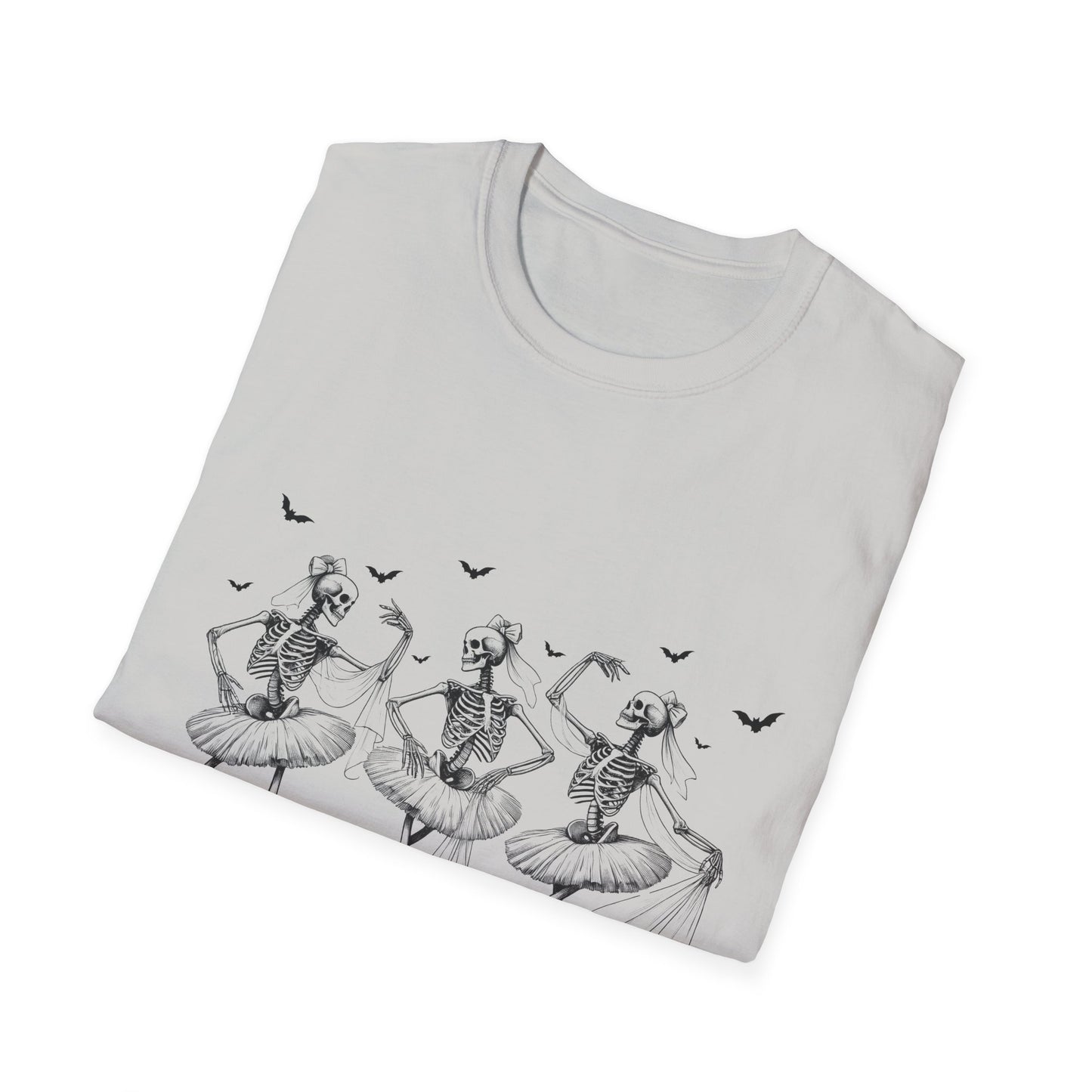 Ballet Dancer Unisex Softstyle Halloween T-Shirt - Artistic Dance Graphic Tee