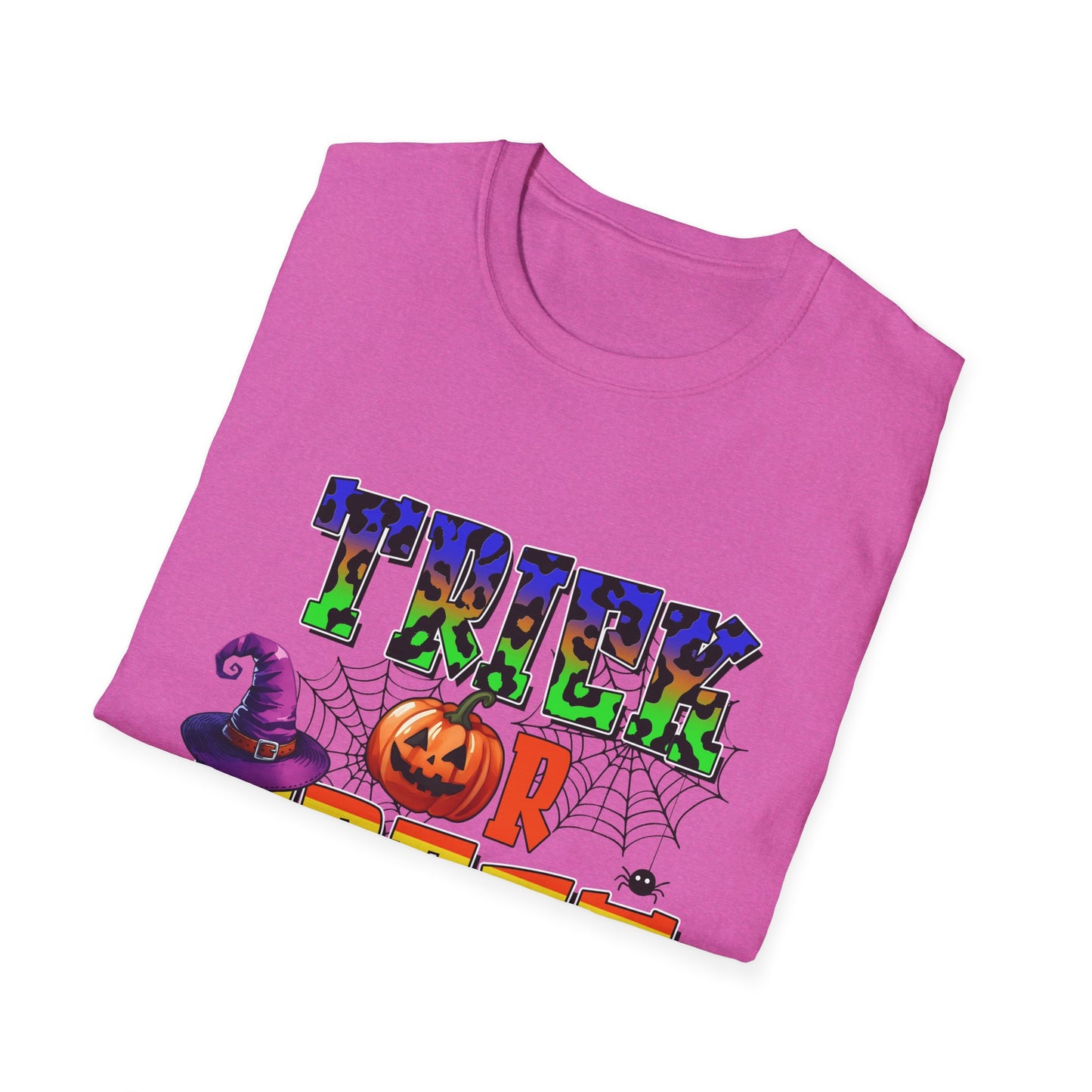 Halloween Trick or Treat Unisex Softstyle T-Shirt