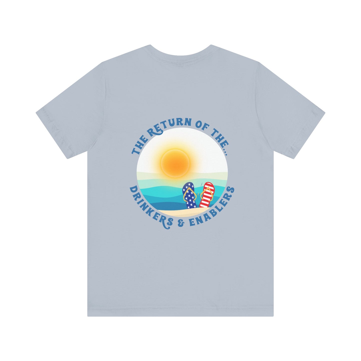 Spring Lake Memorial Day Weekend Drinkers and Enablers Unisex Jersey Short Sleeve Tee