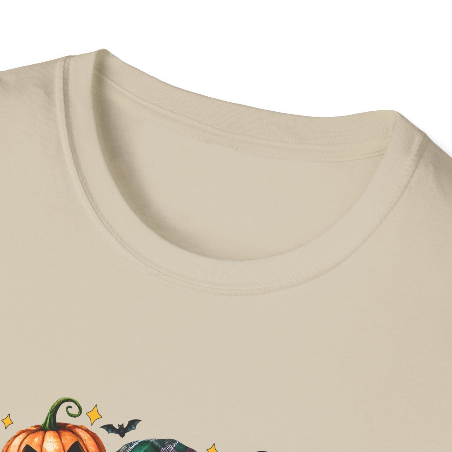 Halloween Cow Halloween Y'all Unisex Softstyle T-Shirt - Cute & Cozy for Fall Celebrations