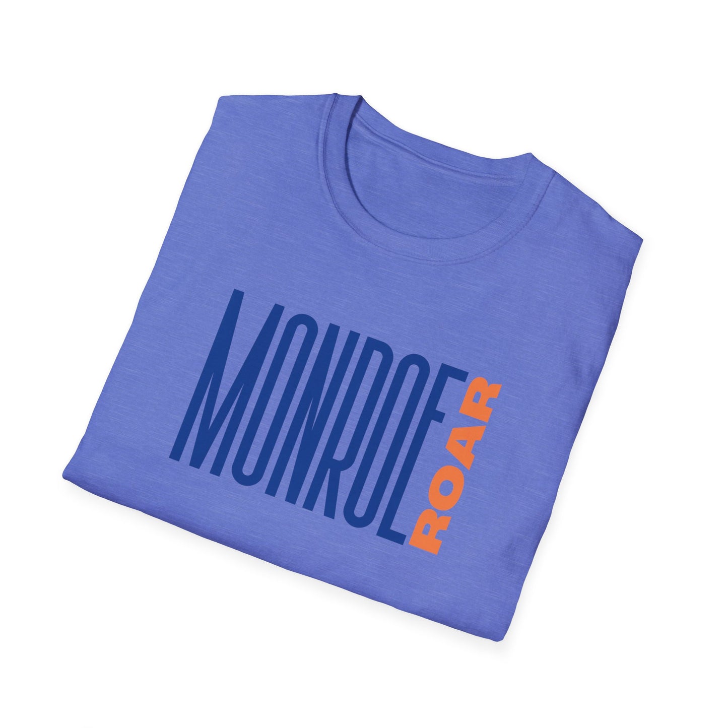 Monroe (Blue) Roar (Orange) Unisex T-Shirt