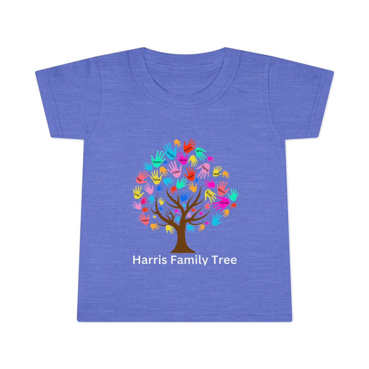 Harris Family Tree Toddler T-shirt