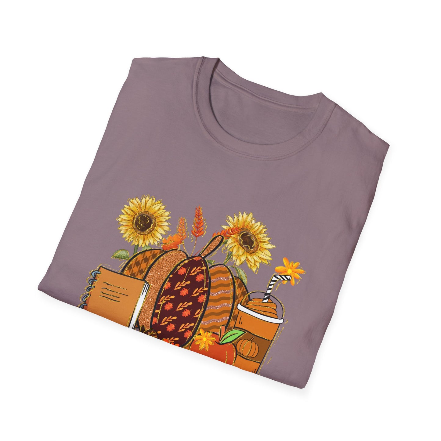 #Teacherlife Fall Unisex Softstyle T-Shirt - Perfect Gift for Teachers, Back to School, and Appreciation Events