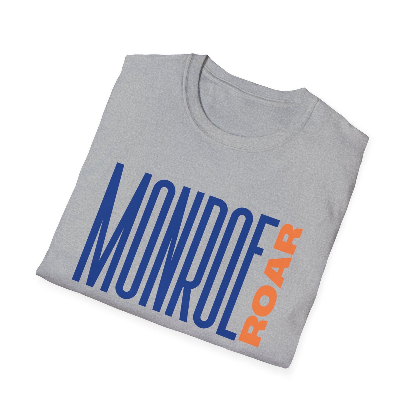 Monroe (Blue) Roar (Orange) Unisex T-Shirt