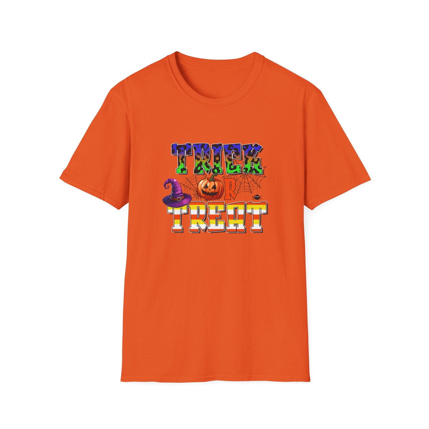 Halloween Trick or Treat Unisex Softstyle T-Shirt