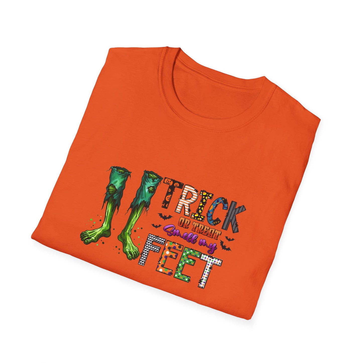 Halloween Trick or Treat Unisex Softstyle T-Shirt