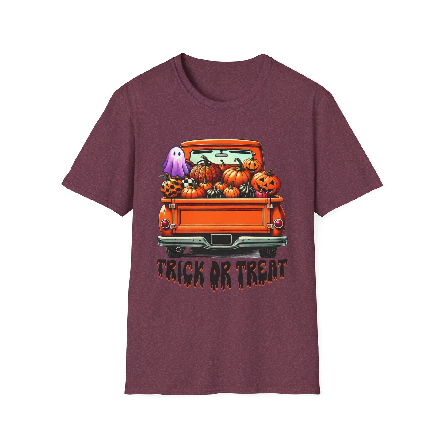 Unisex Halloween T-Shirt - Trick or Treat Vintage Design