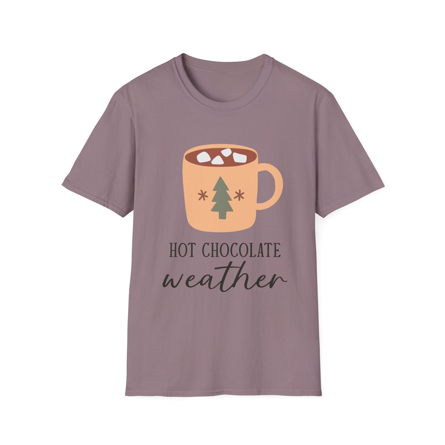 Hot Chocolate Weather Unisex T-Shirt - Cozy Winter Apparel