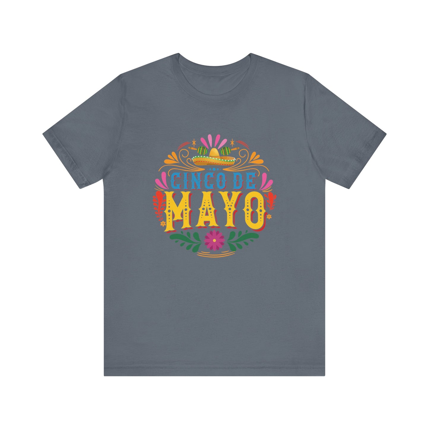 Cinco De Mayo Unisex Jersey Short Sleeve Tee