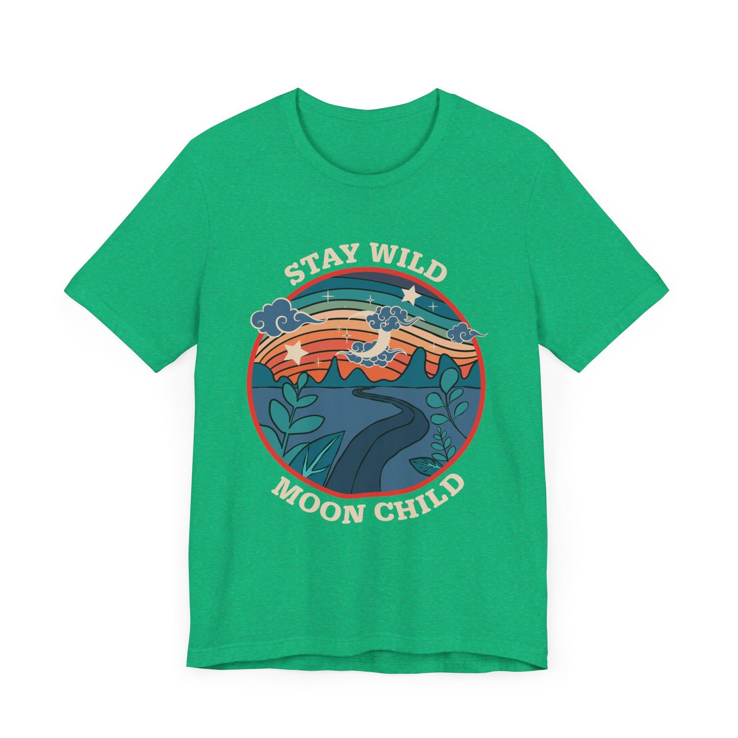 Stay Wild Mood Child Unisex Jersey Short Sleeve Tee