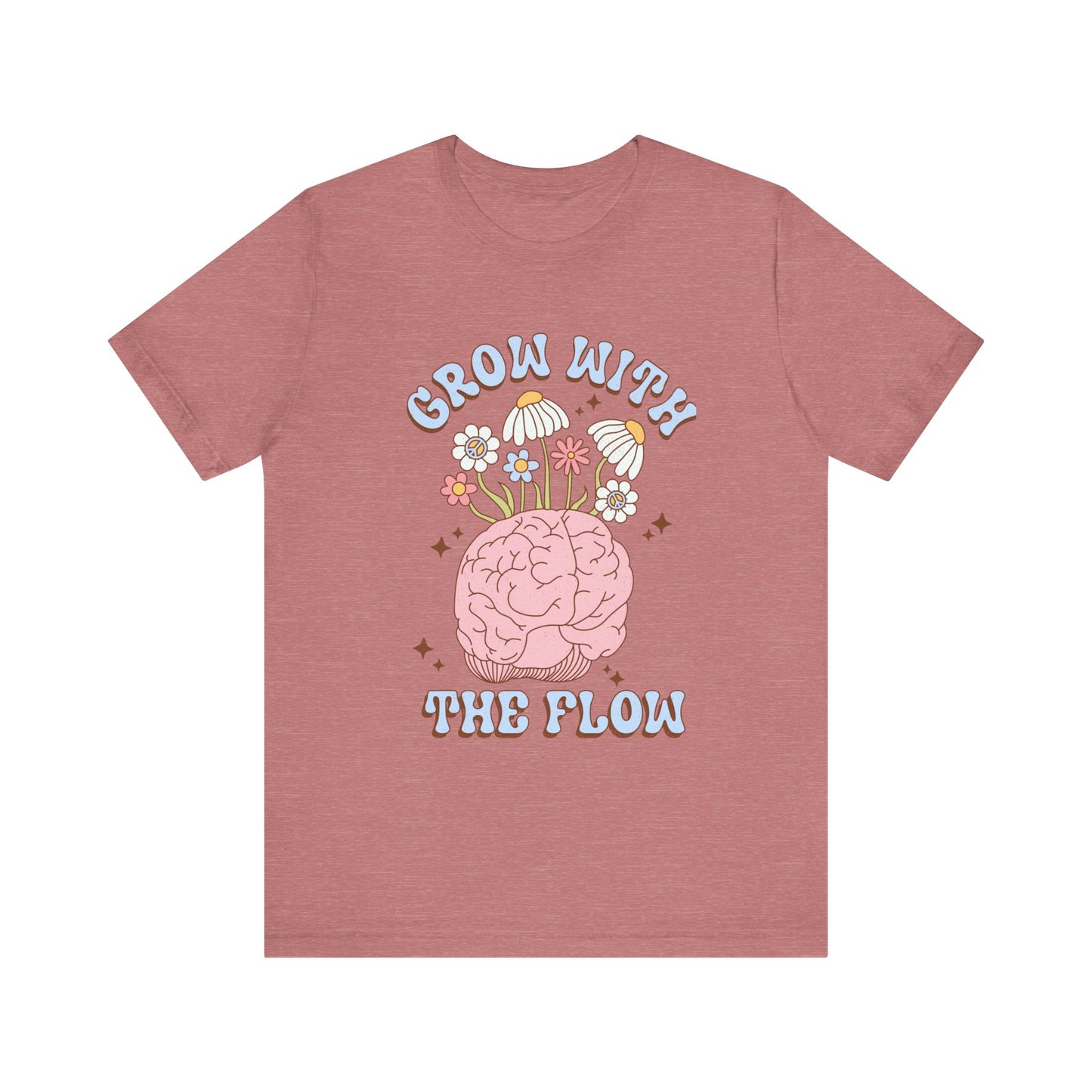 Grow With The Flow Unisex Jersey Short Sleeve Tee