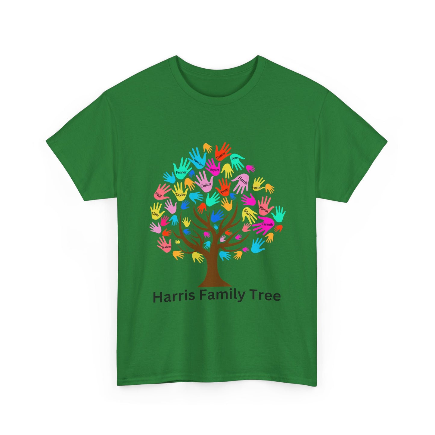 Harris Family Tree Set 1 Gildan Unisex Heavy Cotton Tee