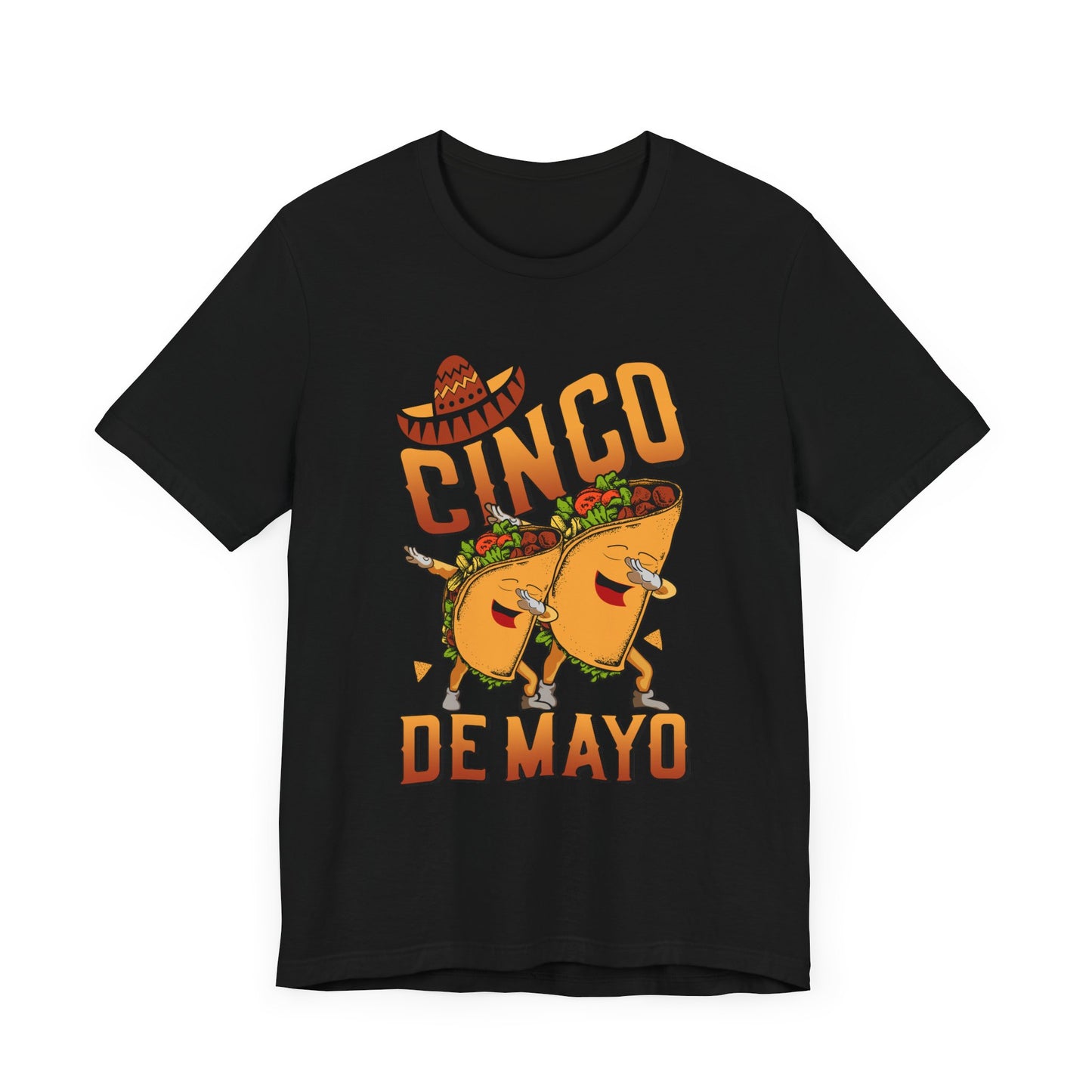 Cinco De Mayo Taco Dancing Tshirt Unisex Jersey Short Sleeve Tee