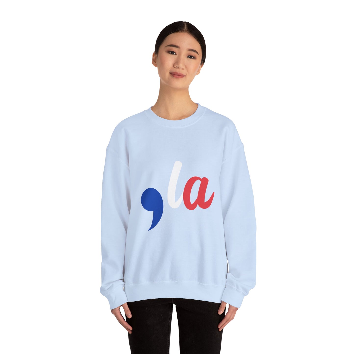 Kamala Unisex Crewneck Sweatshirt - Cozy and Stylish with 'la' Design