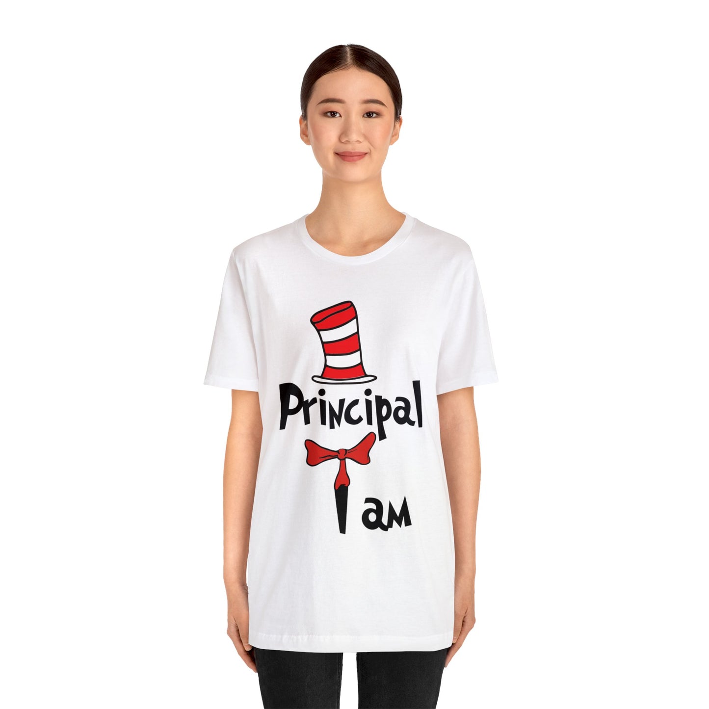 Principal I amUnisex Jersey Short Sleeve Tee