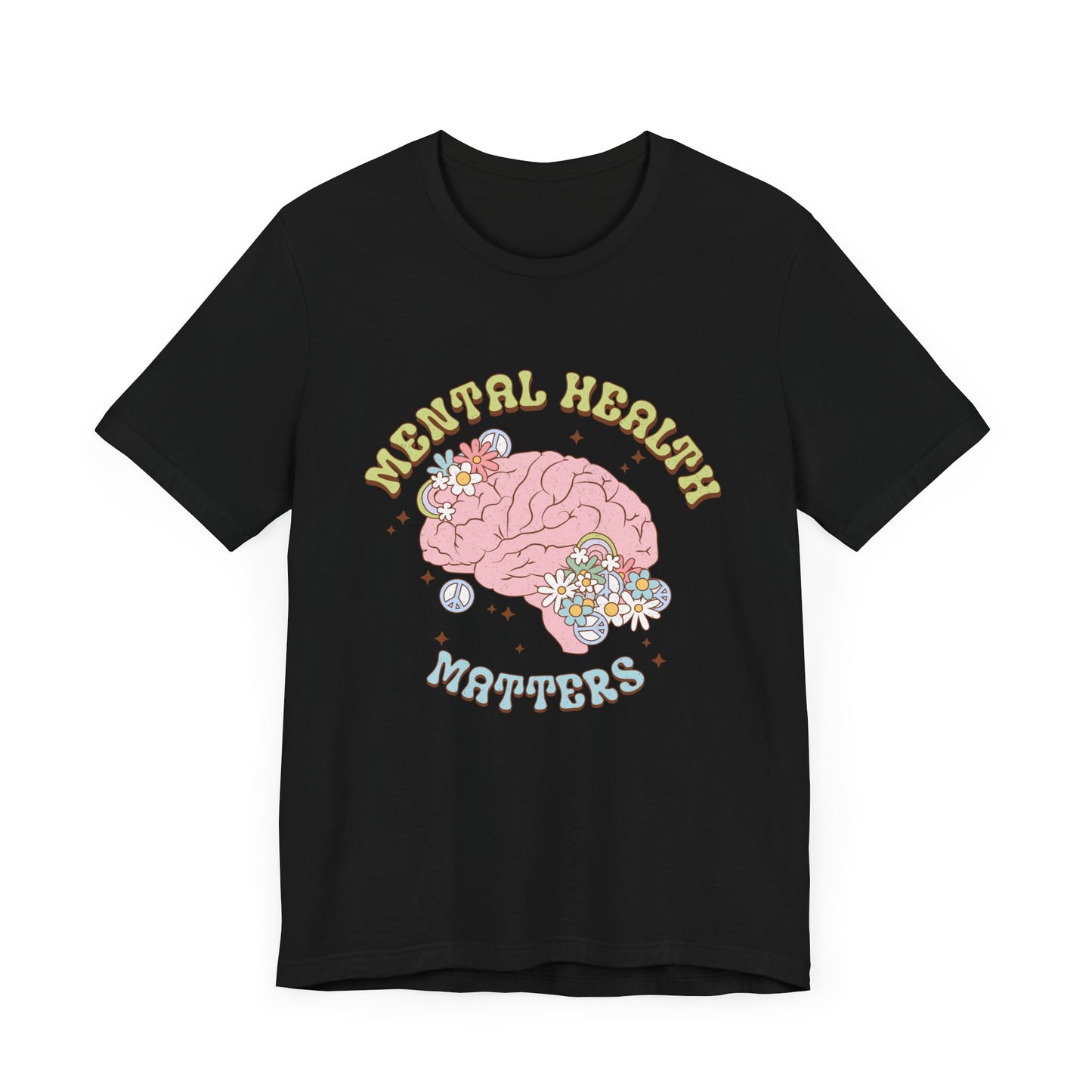 Mental Health Matters Unisex Jersey Short Sleeve Tee