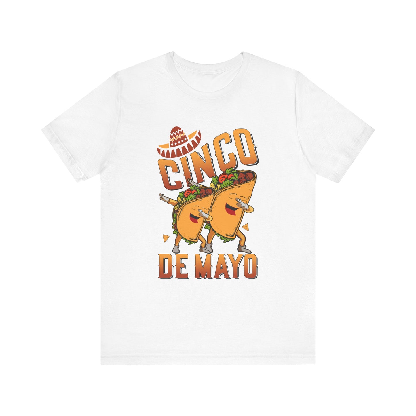 Cinco De Mayo Taco Dancing Tshirt Unisex Jersey Short Sleeve Tee