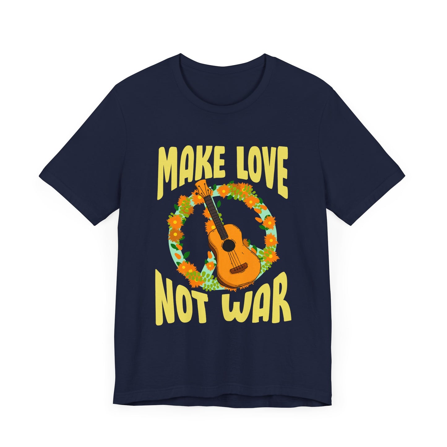 Make Love Not War Unisex Jersey Short Sleeve Tee