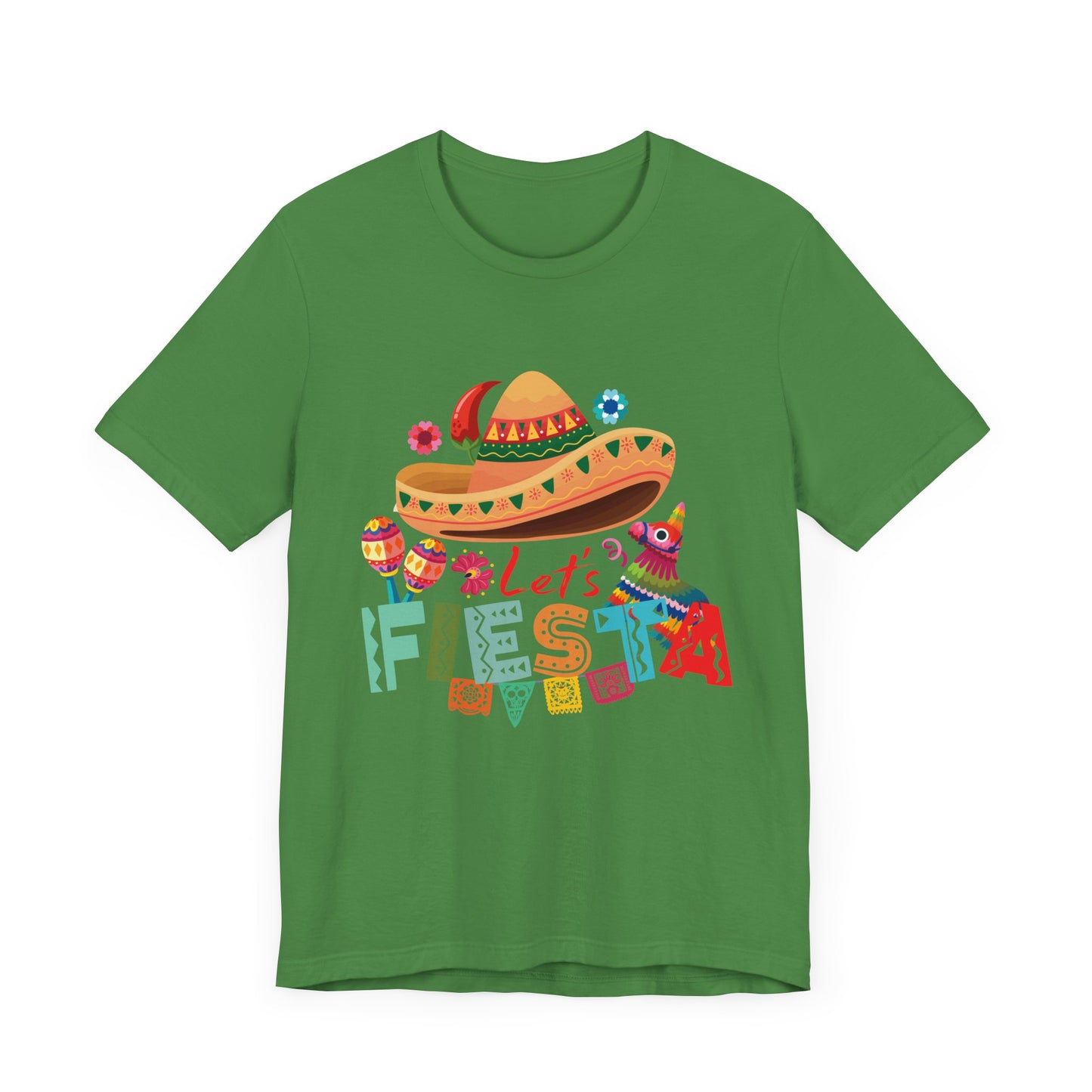 Cinco De Mayo Let's Fiesta Unisex Jersey Short Sleeve Tee