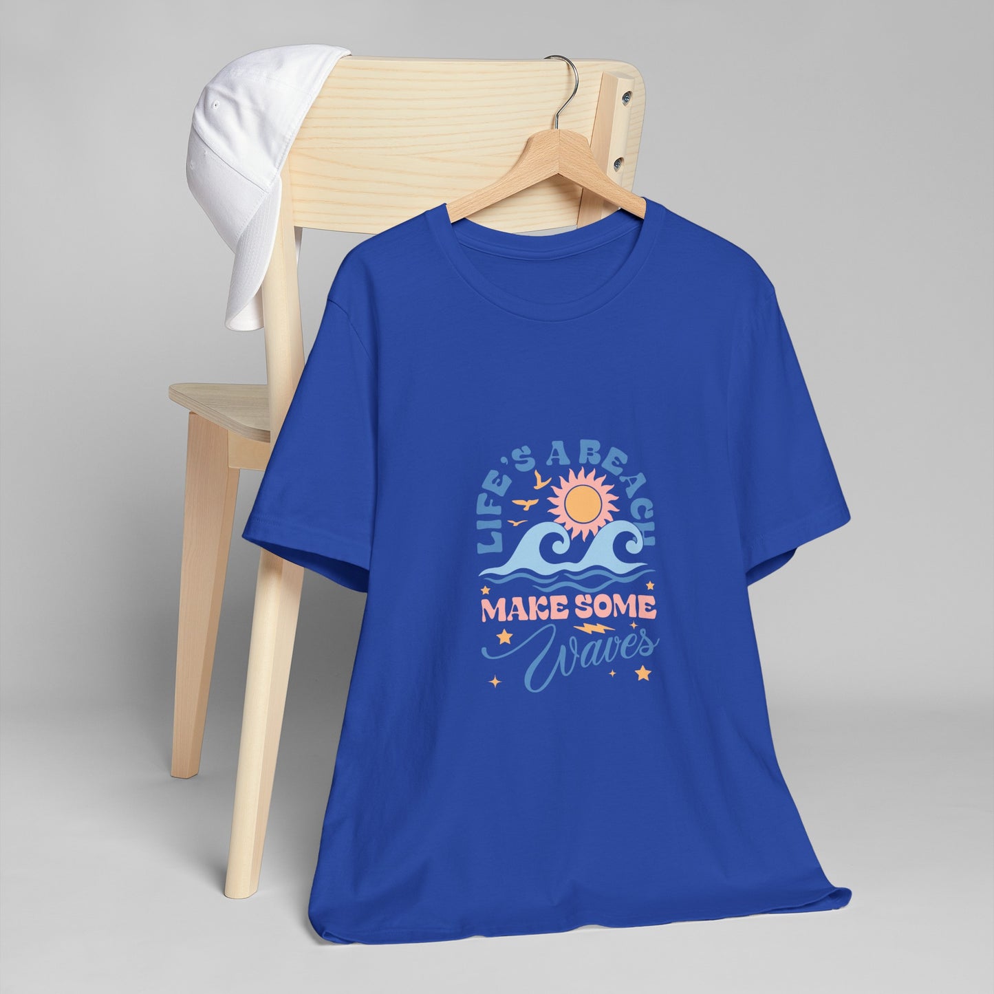 Life's a Beach Make Some Waves Unisex Jersey T-Shirt