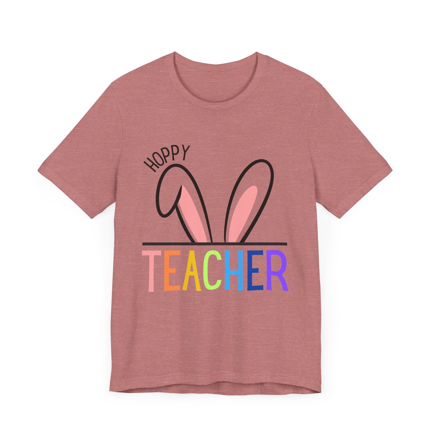 Hoppy Teacher Unisex Jersey Short Sleeve Tee