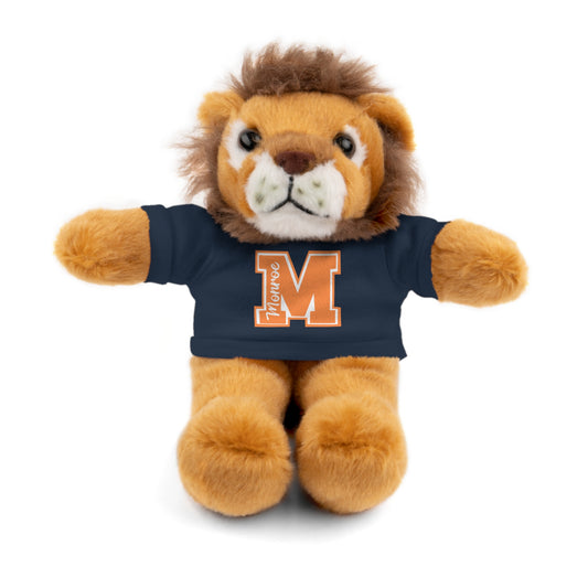 Customizable Stuffed Animal Buddy with Tee - Perfect Gift for Graduations and Celebrations