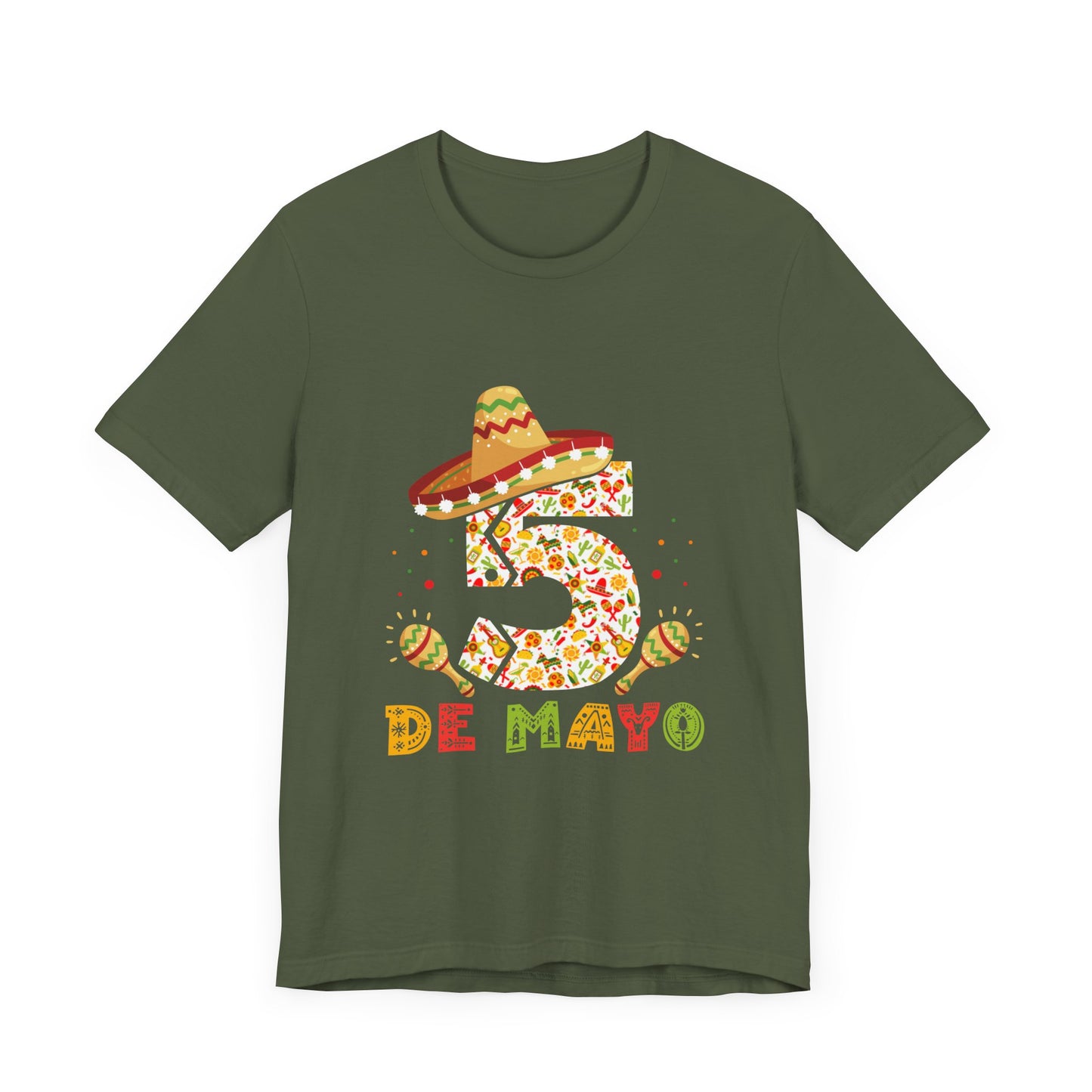 Cinco De Mayo 5 Unisex Jersey Short Sleeve Tee